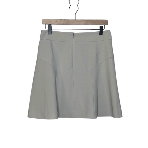 Express Classic A-Line Classic Cream Mini Skirt 8 - Picture 3 of 6